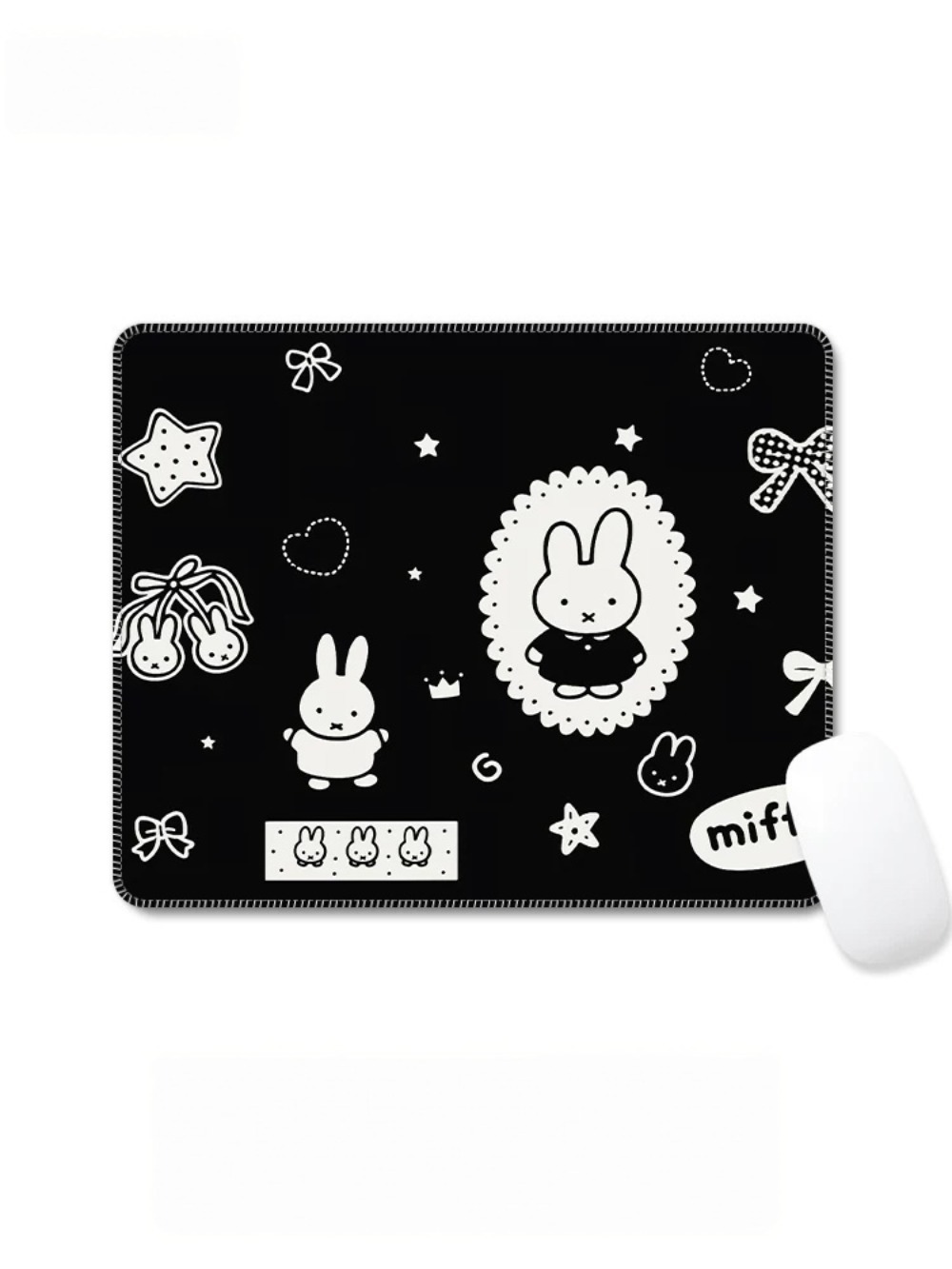 Laptop Accessories Gifts - Cartoon Miffy Mouse Pad Small Laptop