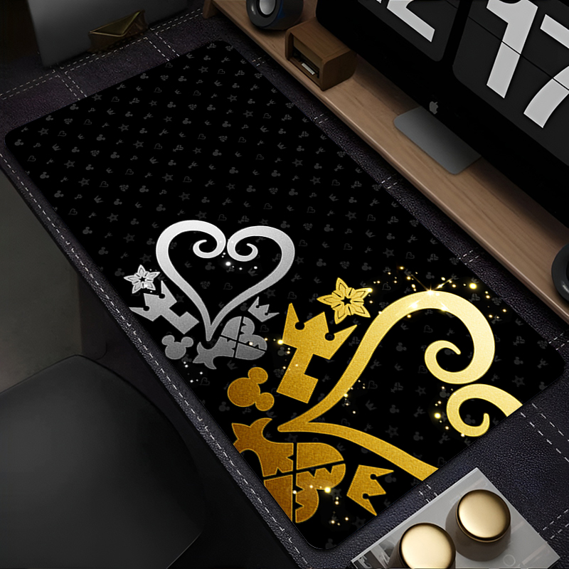 Laptop Accessories For Programmers - Black And White Anime Desktop Mat