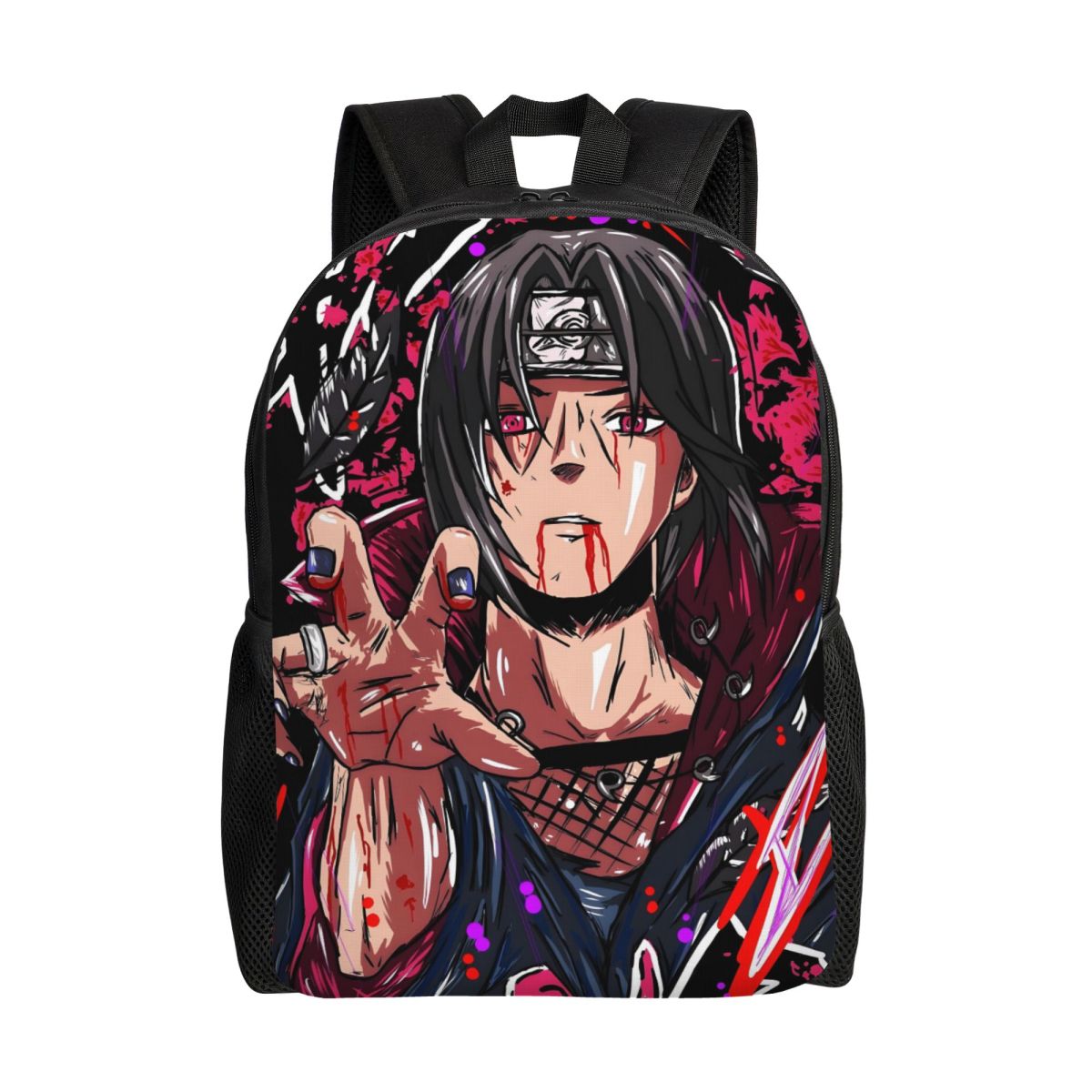 Laptop Accessories For Students - Custom U-Uchihaes I-Itachies Cartoon Backpack for