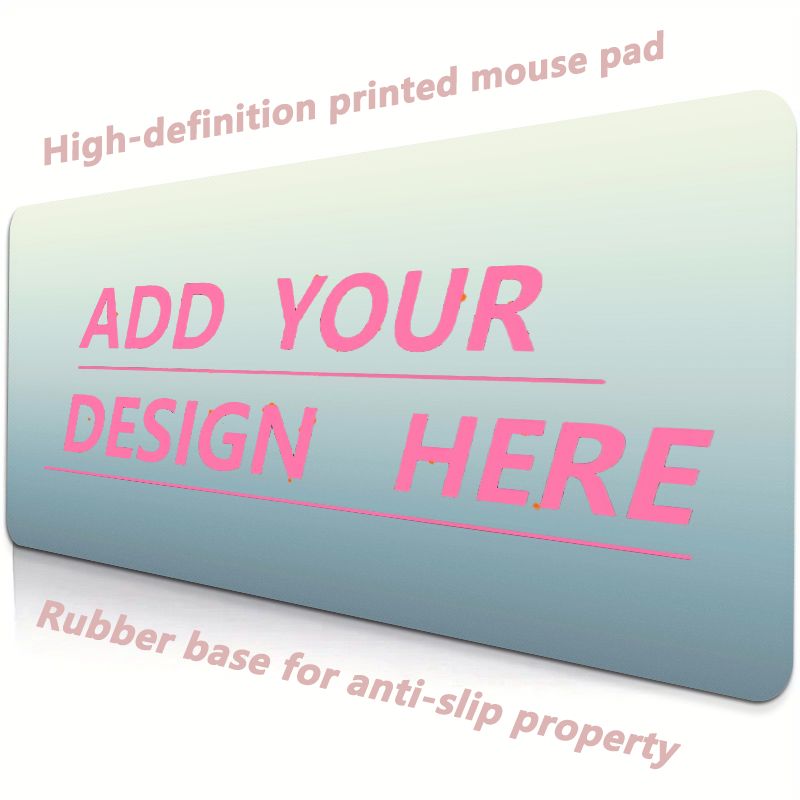 Laptop Accessories Gifts - Custom Photo Gaming Mouse Pad Personalized