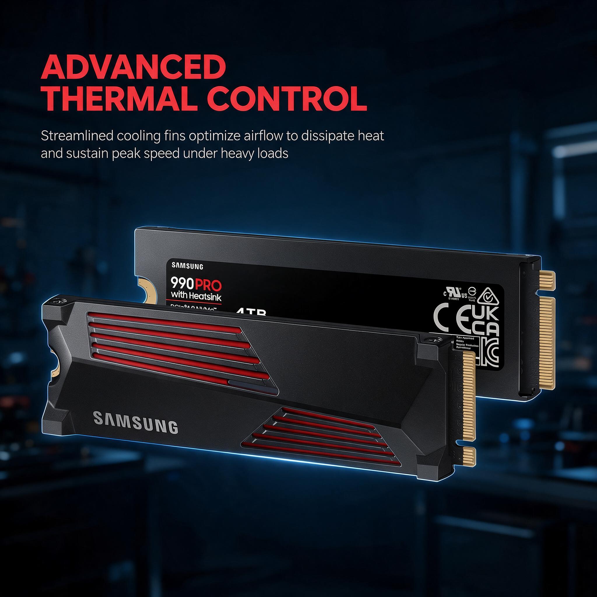 SAMSUNG 990 PRO with Heatsink  - Samsung Ssd 990 Pro review and price