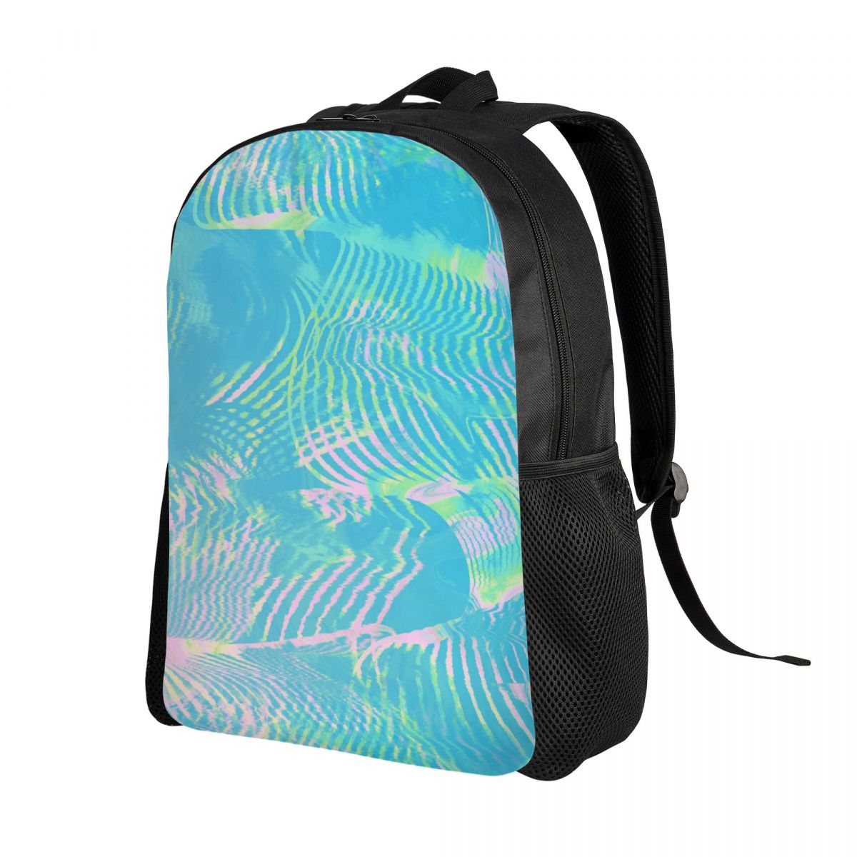 Custom Wave-green Abstract Tex - Laptop Accessories For Students review and price