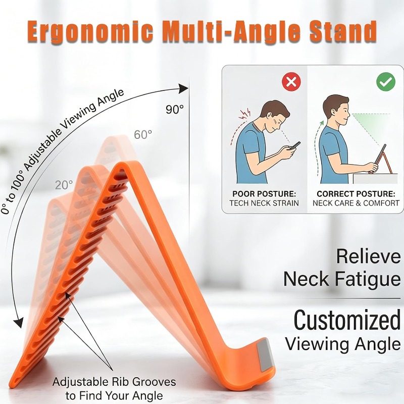 Flexible Foldable Silicone Pho - Laptop Stand Portable review and price