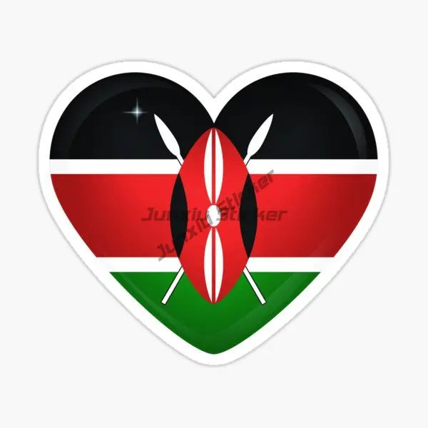 Kenya Flag Map Sticker Bumper  - Laptop Accessories Kenya review and price