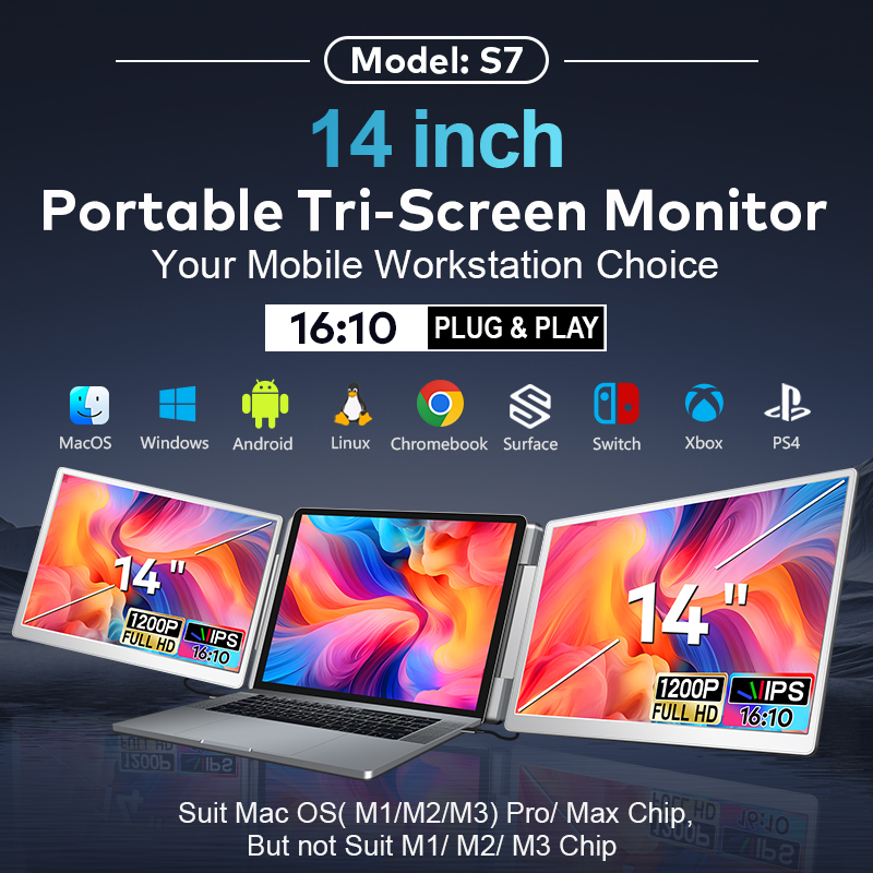 Dual Screen Display Portable L - Laptop Stand Portable review and price