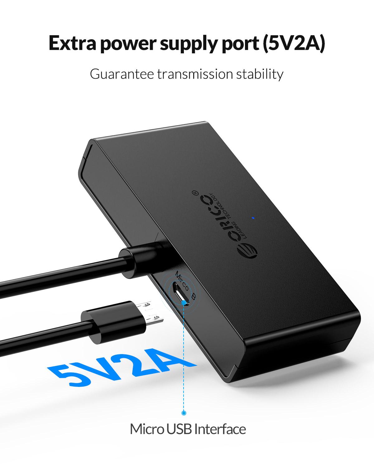 ORICO Hub USB 4 Ports Multi US - Laptop Accessories For Programmers review and price