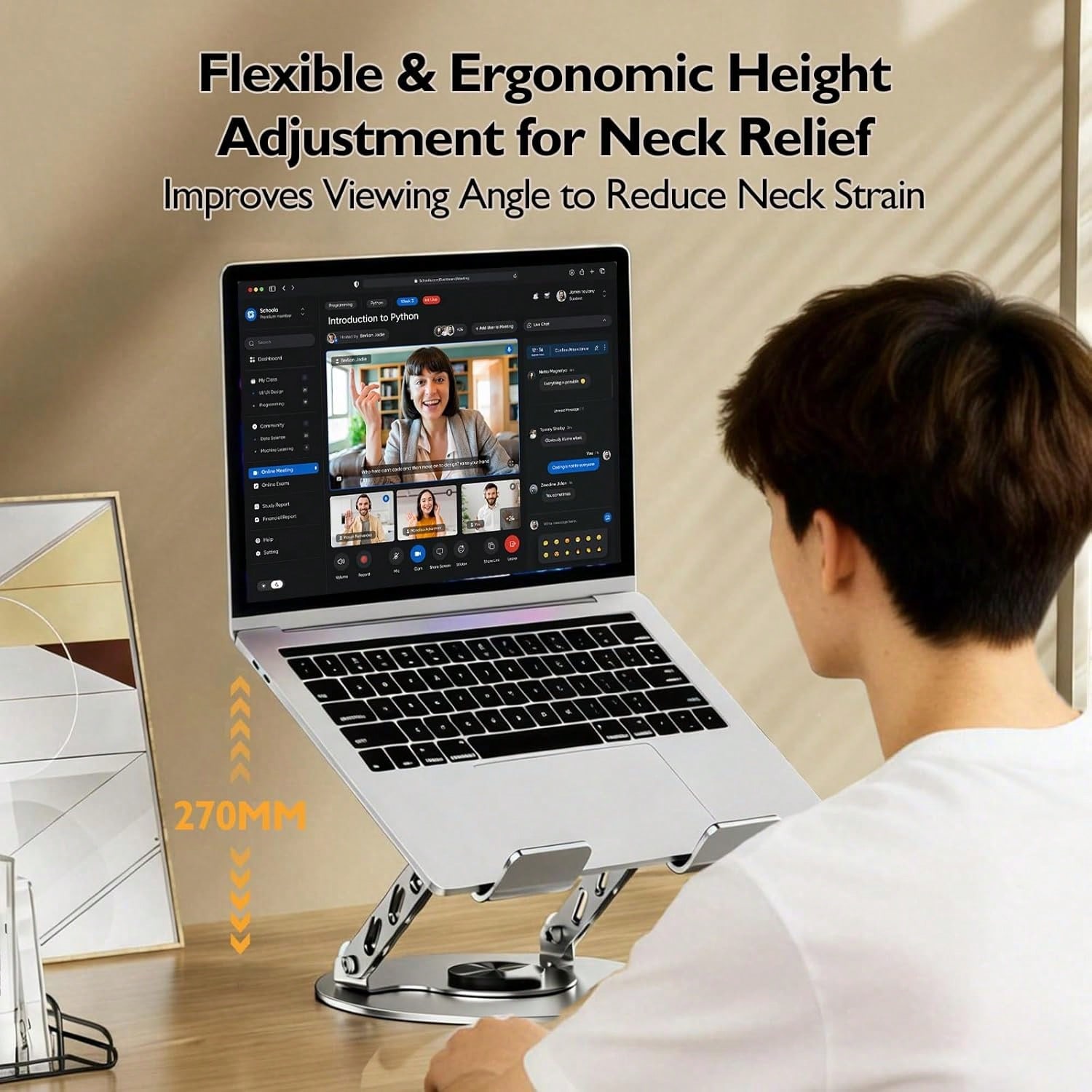 360° Rotating Laptop Stand for - Laptop Stand Portable review and price