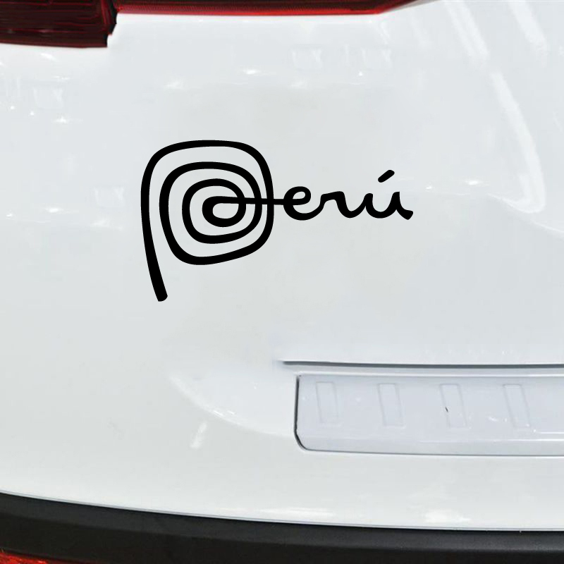 Peru Logo Vinyl Art Stickers P - Apple Accessories Laptop review and price