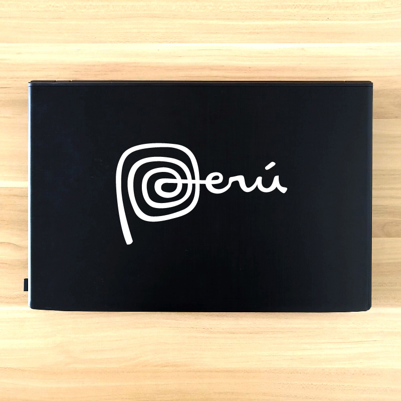 Peru Logo Vinyl Art Stickers P - Apple Accessories Laptop review and price