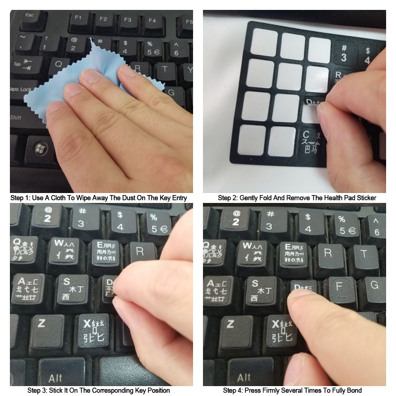 1/2/10 Pcs Ukrainian Keyboard  - Laptop Accessories For Programmers review and price