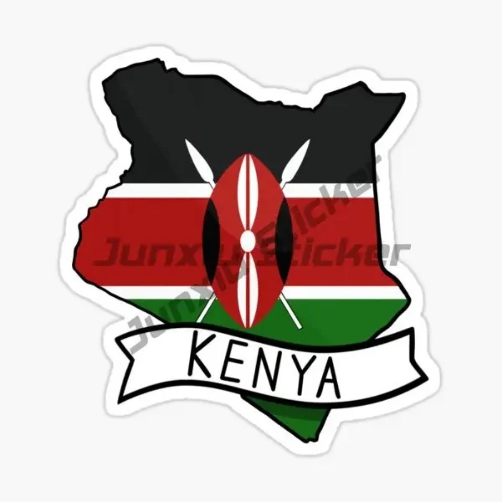 Kenya Flag Map Emblem Creative - Laptop Accessories Kenya review and price