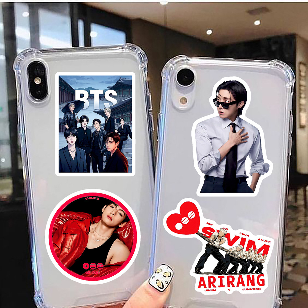 BTS K-pop Boy Group Stickers 5 - Laptop Accessories Gifts review and price